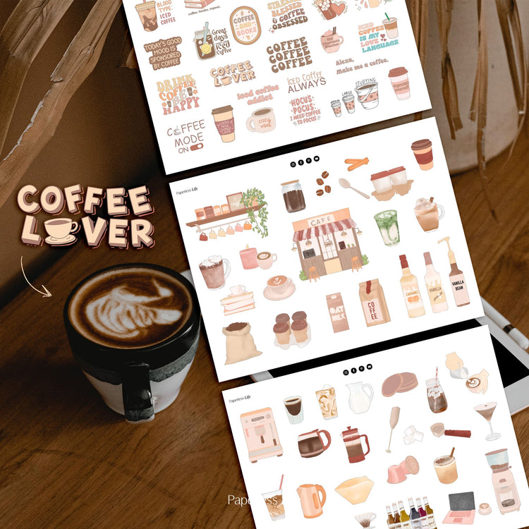 Digitale Sticker | Coffee Lovers