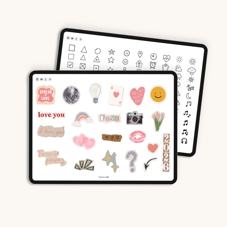 Digitale Sticker | Bullet Journal Sticker
