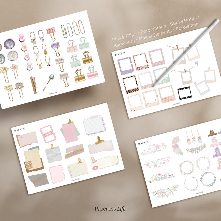 Digitale Sticker | Bullet Journal Sticker