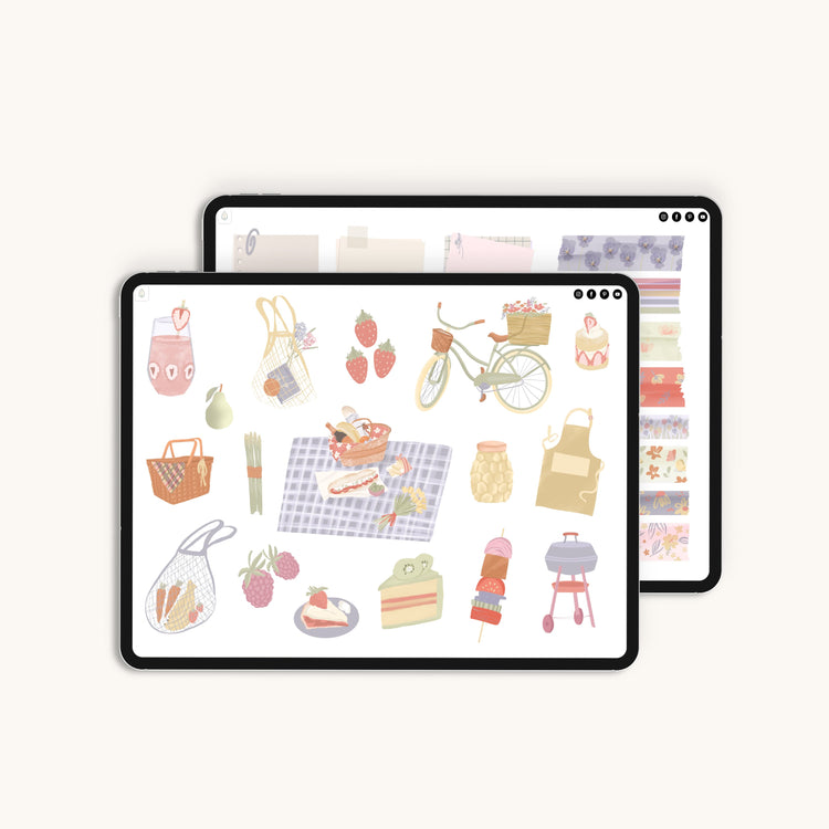 100+ Digital Stickers | Spring