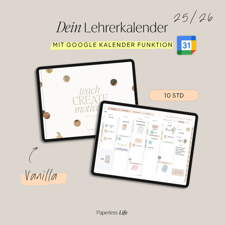 All digital teacher calendars 25/26