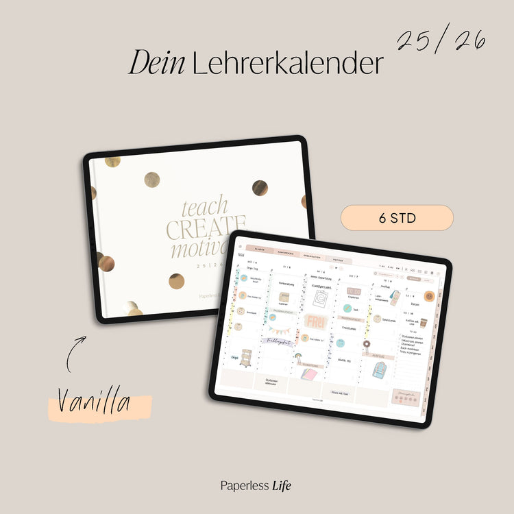 All digital teacher calendars 25/26