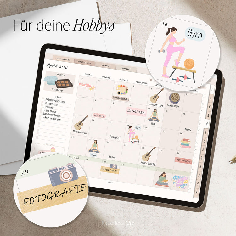 170+ Digitale Sticker | Hobbys