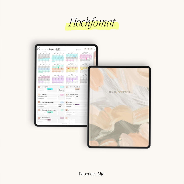 Digital lesson planner - for GoodNotes & Co.