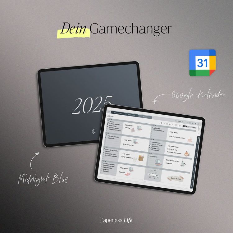 Digitaler Planer 2025 | Der Gamechanger (Testversion für das restliche Jahr)