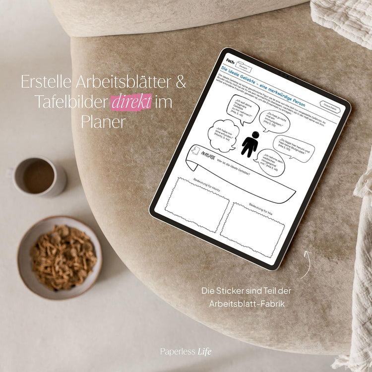 Digital lesson planner - for GoodNotes & Co.