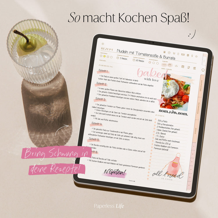 180 Digital Stickers | Donut Worry