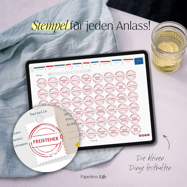 Sticker Reisen | Aus dem Reisetagebuch "Reiselog"