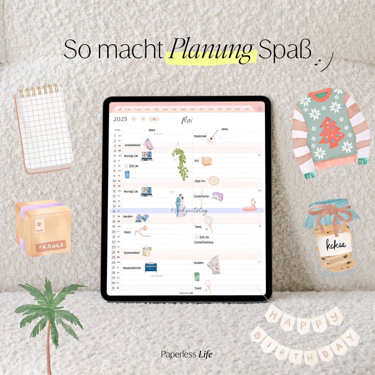 170 Digital Stickers | Everyday Life XXL