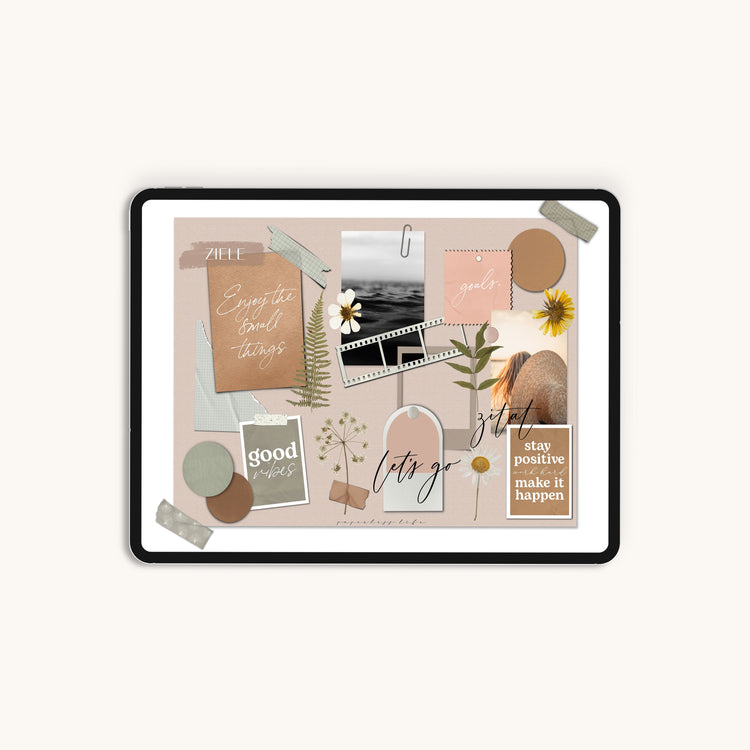 250+ Digital Stickers | Mood Board for Goodnotes and much more