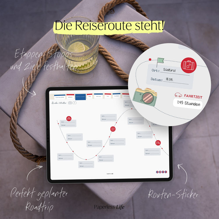 Sticker Camping | Aus dem Campingtagebuch "Camplog"