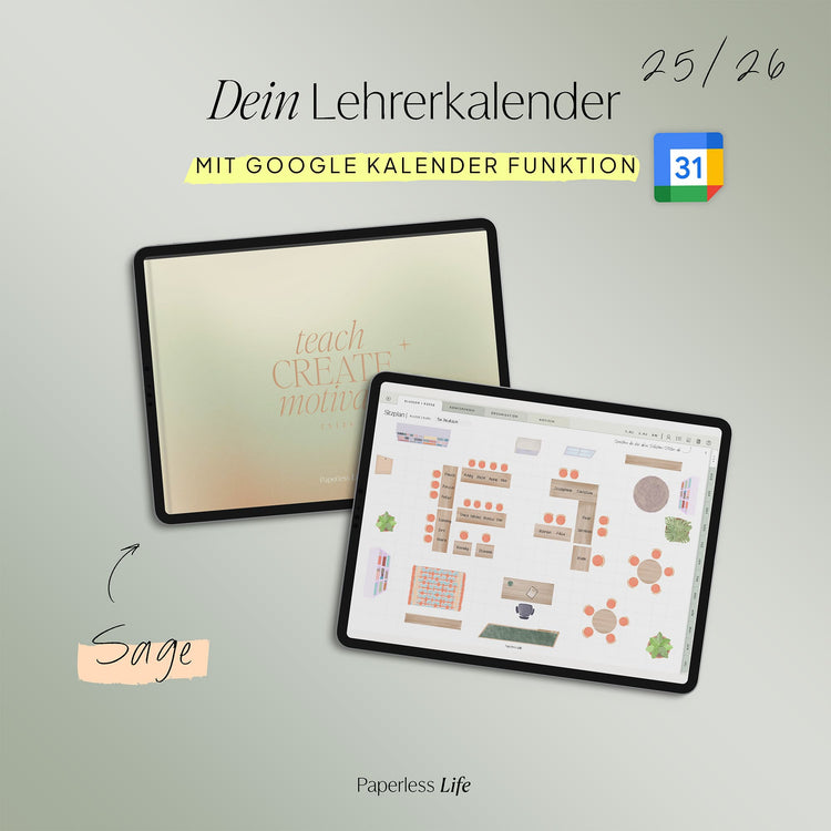 All digital teacher calendars 25/26