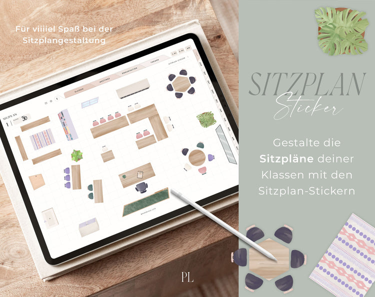 600+ Digital Stickers | From the current Teacher's Calendar 24/25