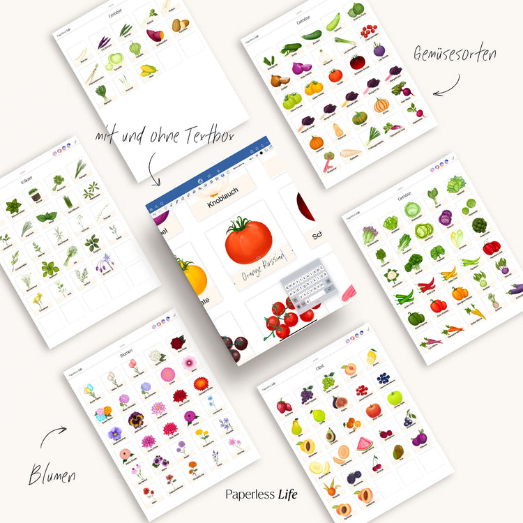 320 Digital Stickers | Garden