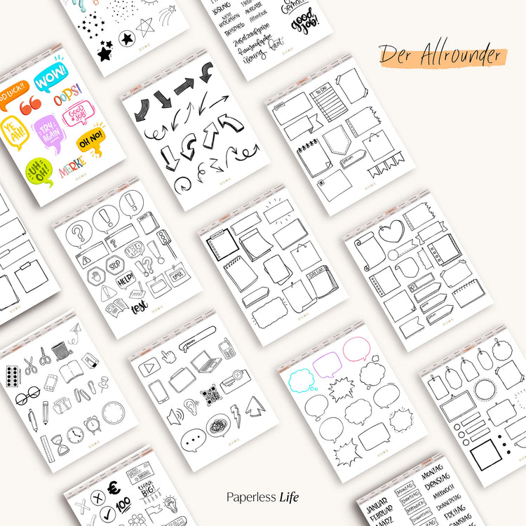 Digital lesson planner - for GoodNotes & Co.