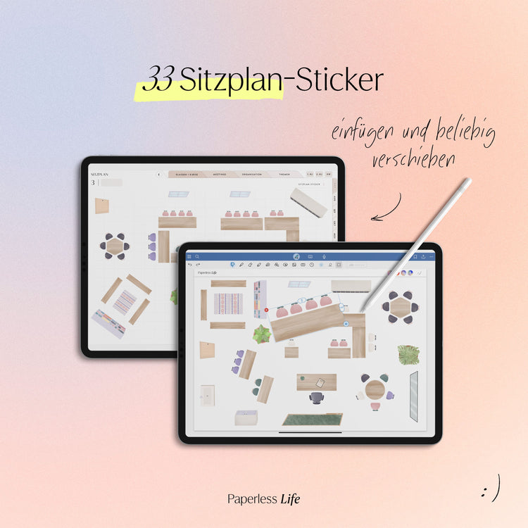 30+ seating plan stickers