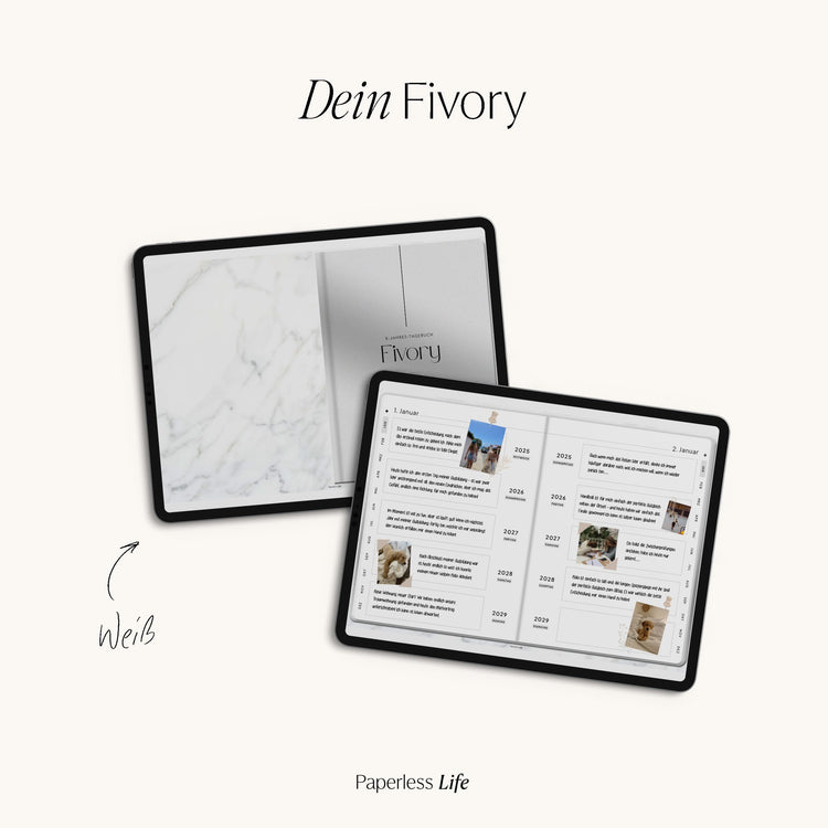 Fivory – Das 5-Jahres-Tagebuch