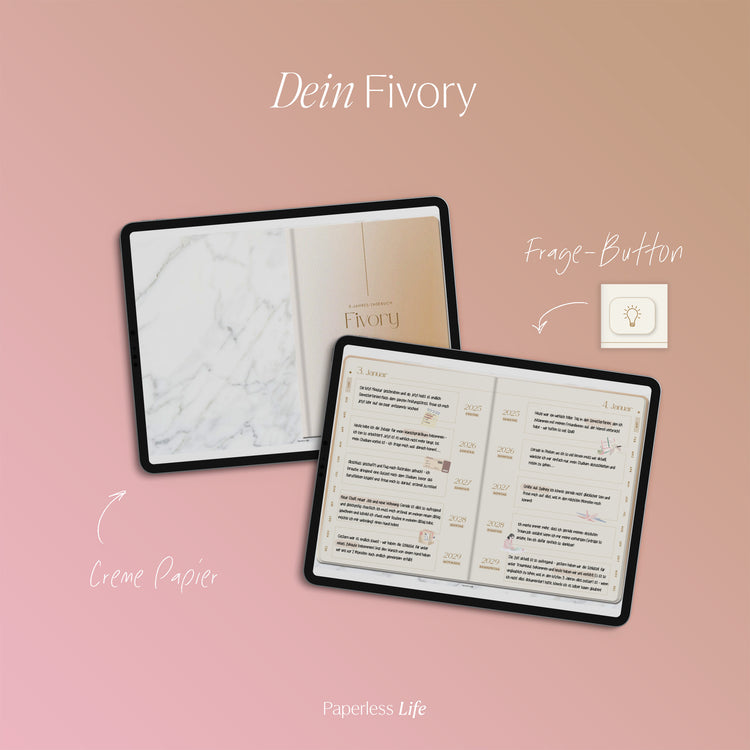 Fivory – Das 5-Jahres-Tagebuch