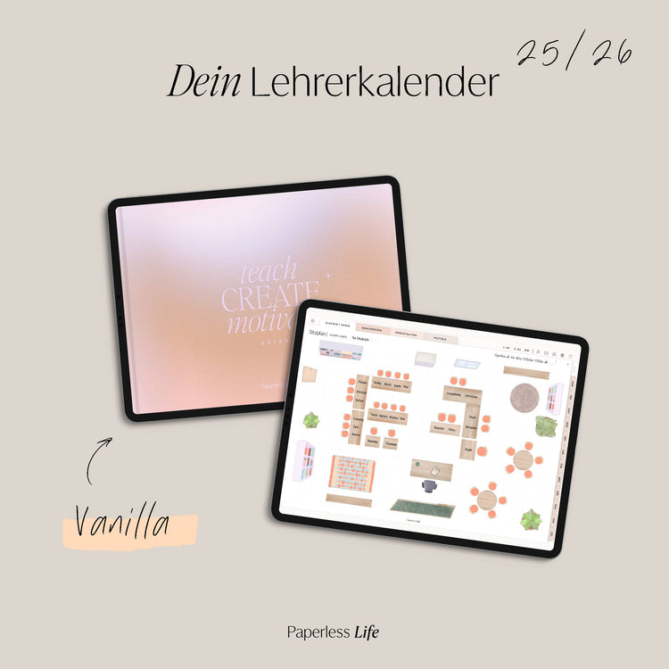 All digital teacher calendars 25/26