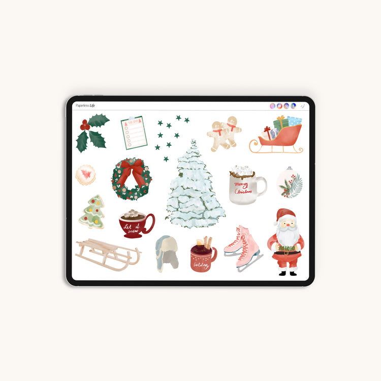 Digital Stickers | Christmas "Christmas Magic"