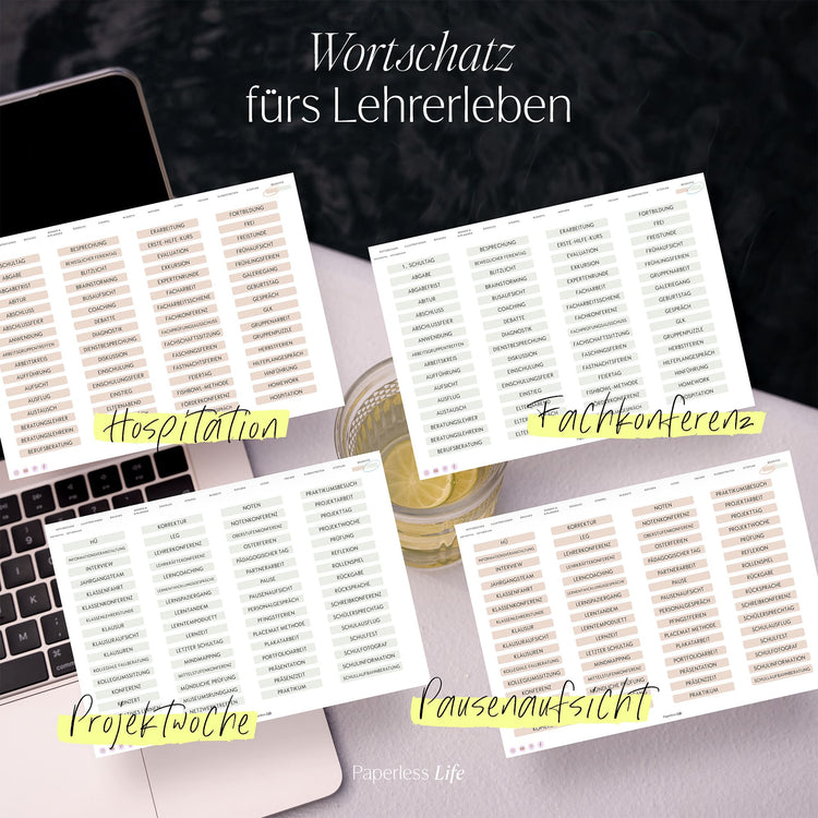 Sticker "Teacher's Everyday Life" (From the current Teacher's Calendar 25/26)