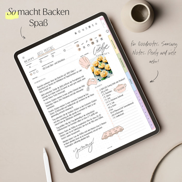 148 Digital Stickers | Baking