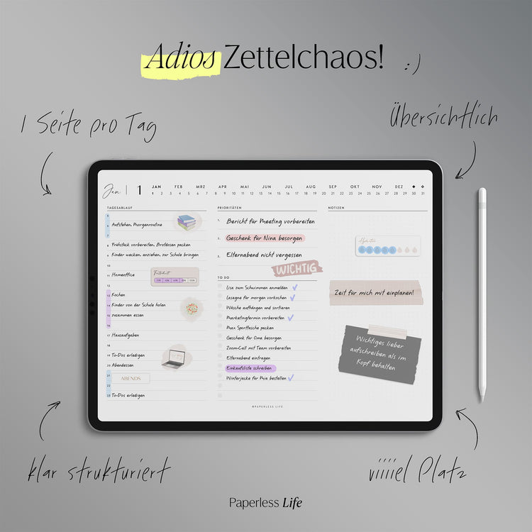 Digitaler To-Do-Planer | Aufgabenplaner