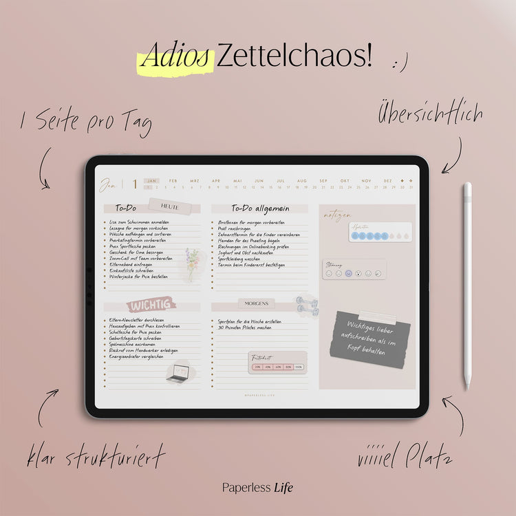 Digitaler To-Do-Planer | Aufgabenplaner