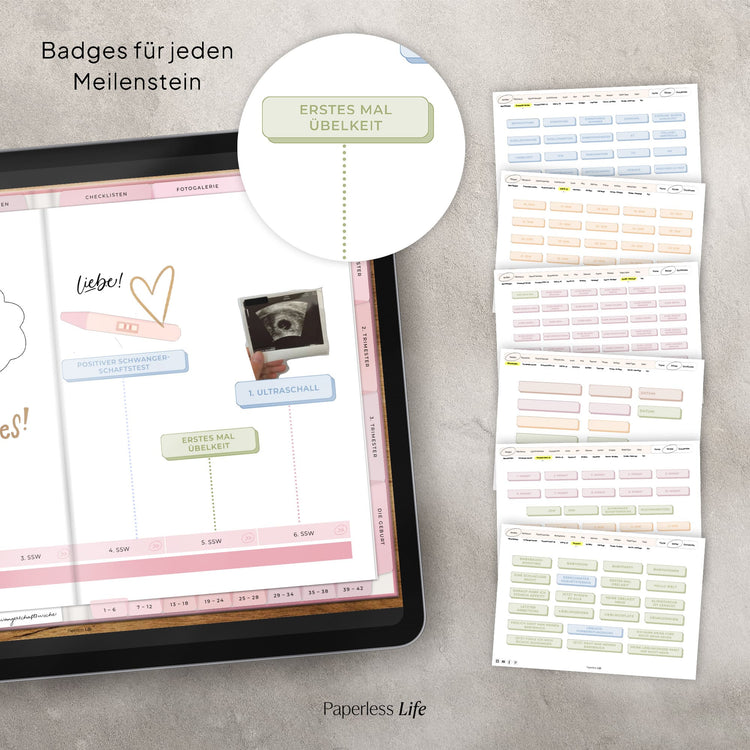 Digitales Schwangerschaftstagebuch
