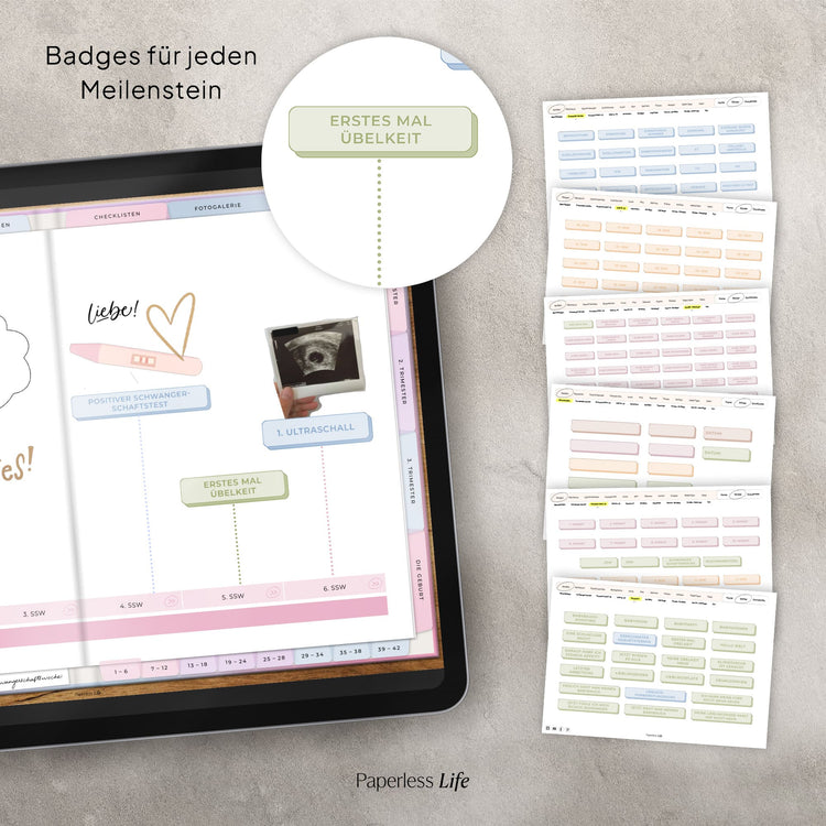 Digitales Schwangerschaftstagebuch
