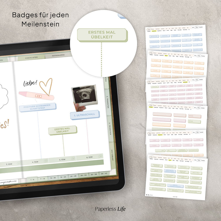 Digitales Schwangerschaftstagebuch