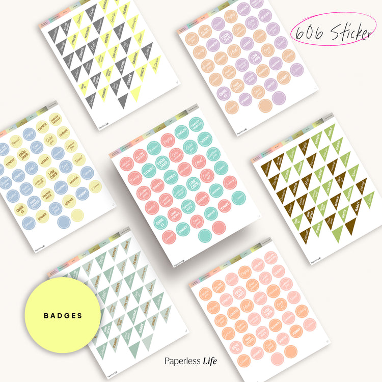 Digitales Chefkoch Bundle | Digitales Rezeptbuch + alle Sticker