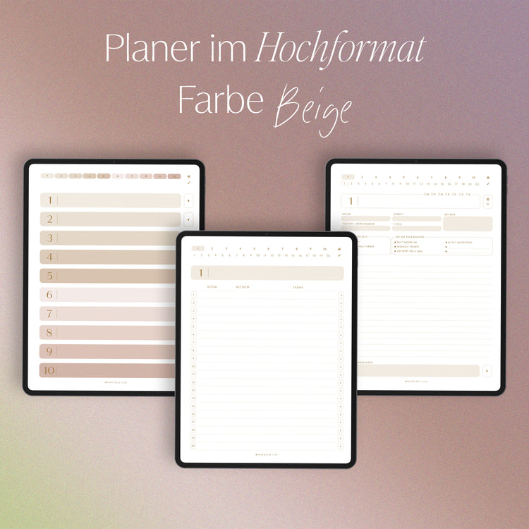 Digital meeting note planner