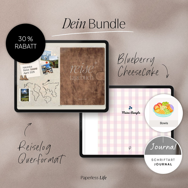 Digitales Reisen & Kochen Bundle