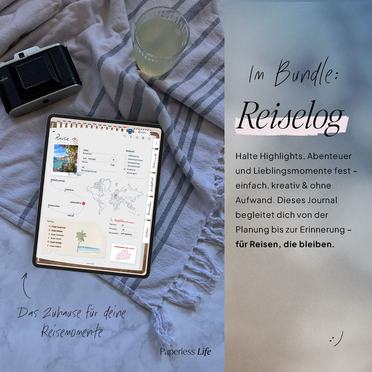 Digitales Reisen & Kochen Bundle