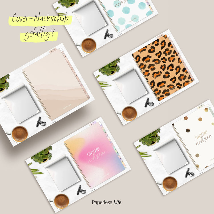 Digital notebook "Board Book" - 15 tabs | suitable for the 25/26 teacher's calendar