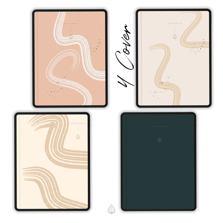 Digitales Notizbuch "Der Gedankensortierer" - 15 Reiter