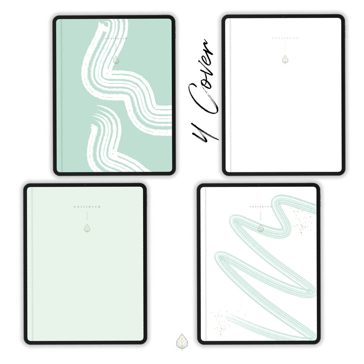 Digitales Notizbuch "Der Gedankensortierer" - 15 Reiter