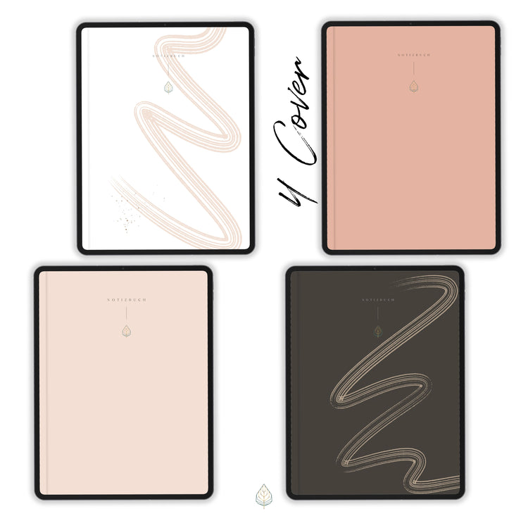 Digitales Notizbuch "Der Gedankensortierer" - 15 Reiter