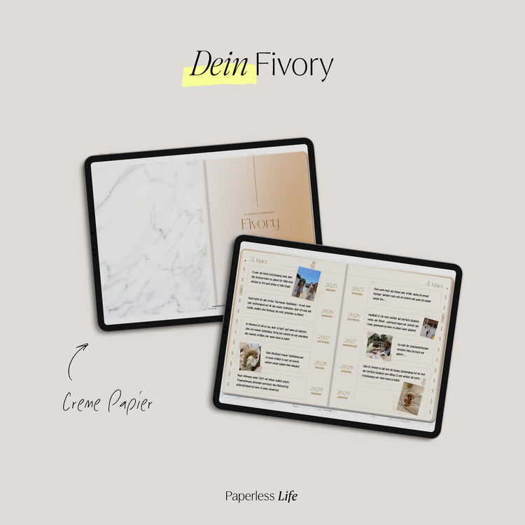 Fivory – Das 5-Jahres-Tagebuch