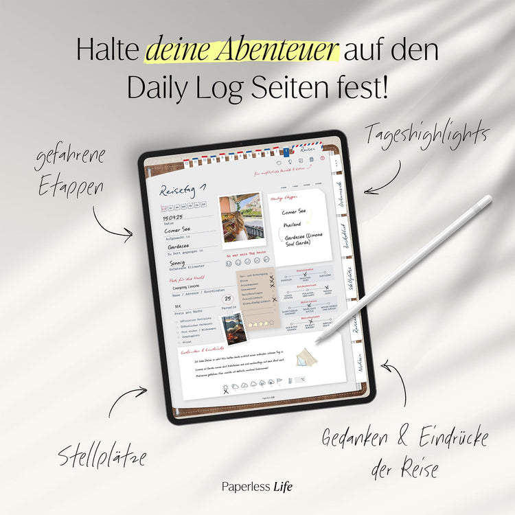 Camp log | The digital camping diary