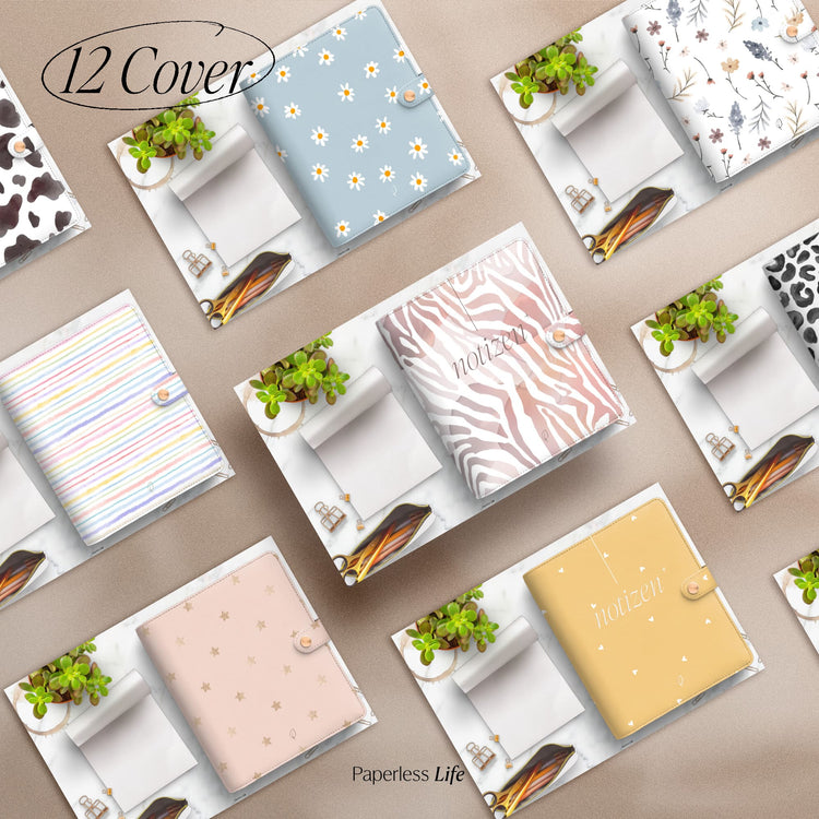 Digitales Notizbuch "Ringbuch" - 15 Reiter | Passend zum Lehrerkalender 26/27