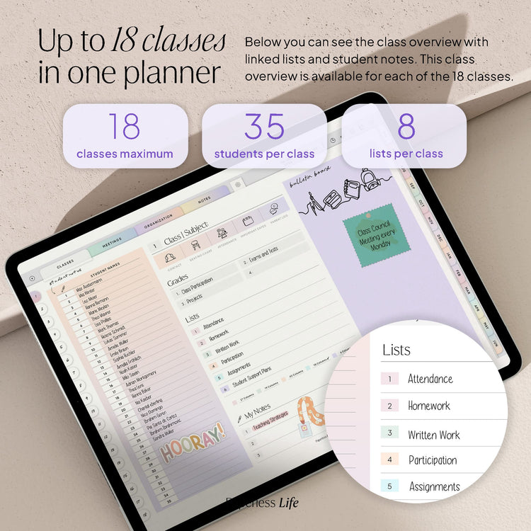 Digital Teacher Planner 2026 2027