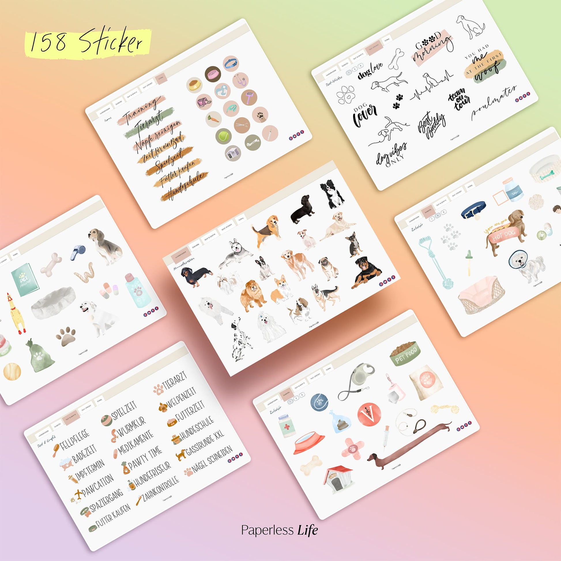 digitale-sticker-hunde-vorschau