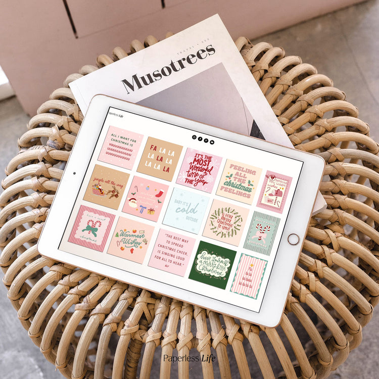 Digitale Sticker | Weihnachten "Merry Stickmas"