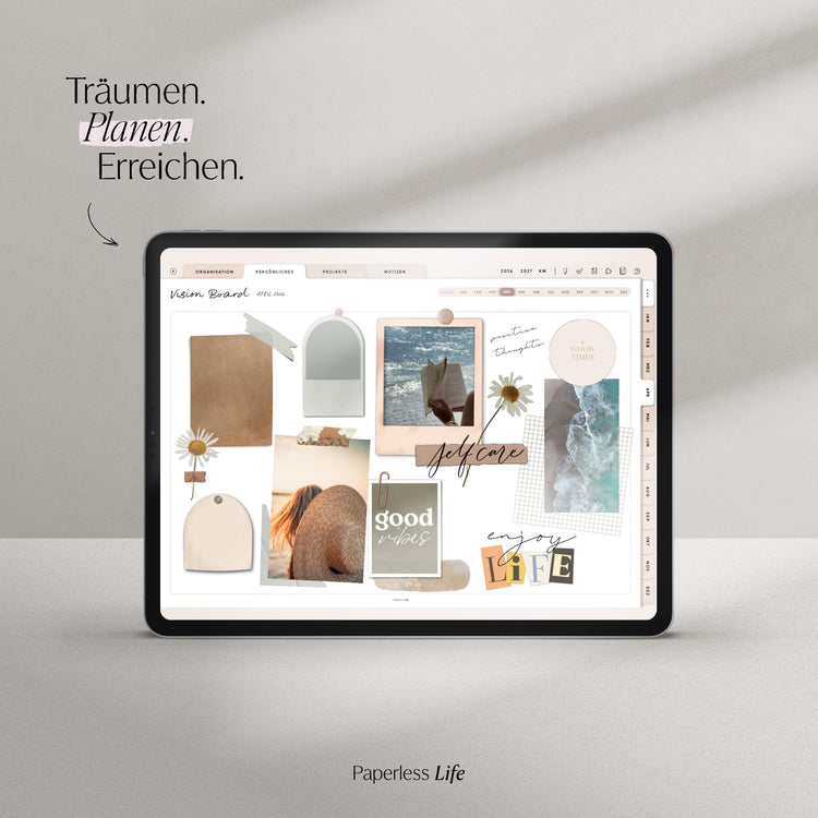 250+ Digital Stickers | Mood Board for Goodnotes and much more