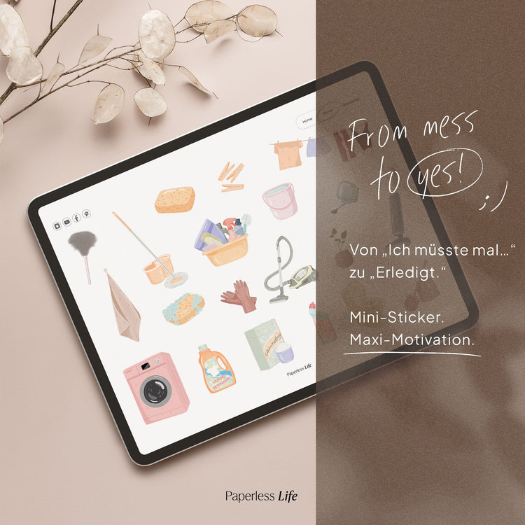Digitale Sticker | Putztag 🧹