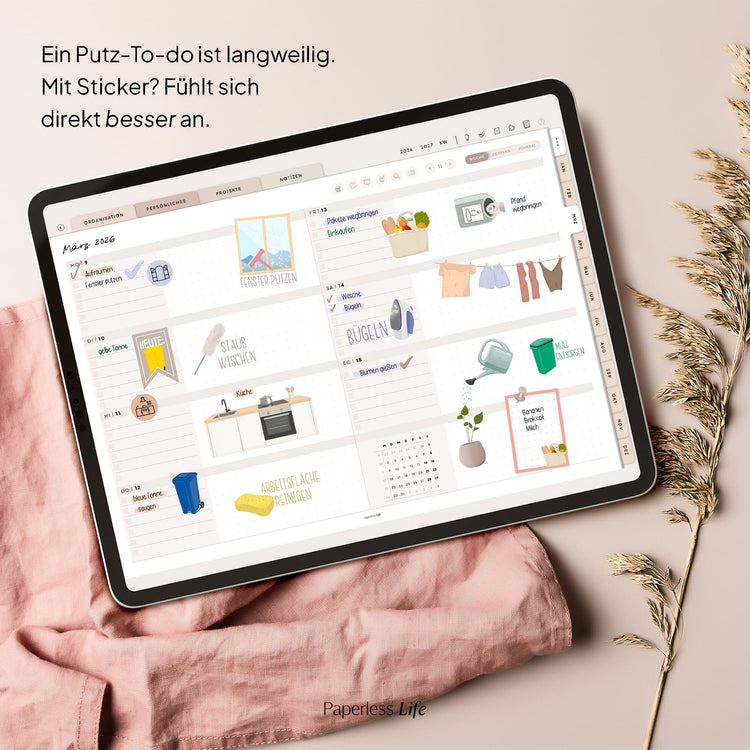 Digitale Sticker | Putztag 🧹