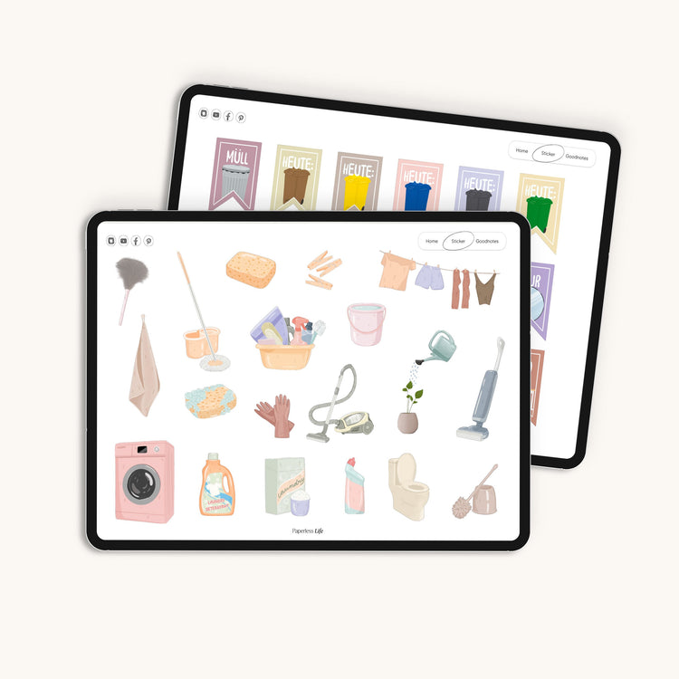 Digitale Sticker | Putztag 🧹