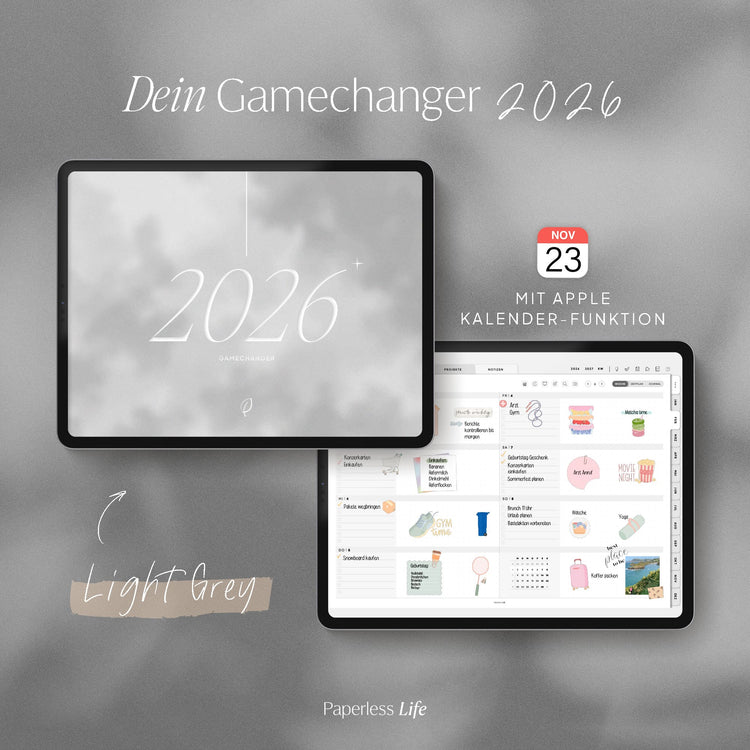 Digitaler Planer 2026 | Der Gamechanger